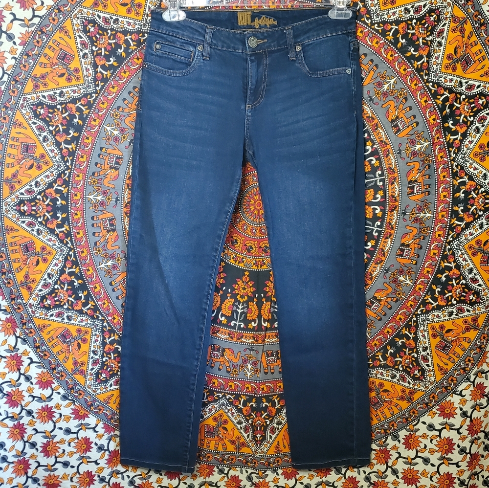 Kut from the Kloth Straight Leg Medium Wash Jeans Womens Size 4